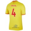 Officiële Voetbalshirt Liverpool Virgil van Dijk 4 Derde 2021-22 - Heren